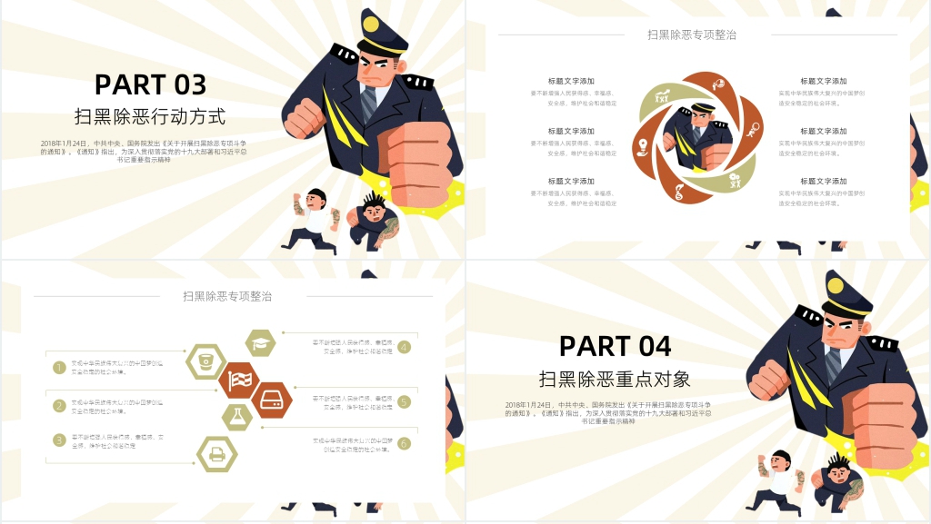 人民警察扫黑除恶专题教育知识PPT课件 人民警察扫黑除恶专题教育知识PPT课件