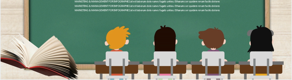 黑板风开小学家长会班级情况介绍PPT模板