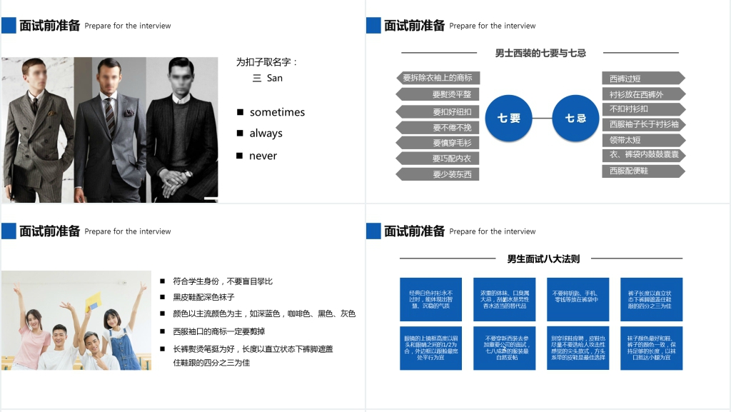 大学生求职面试基本礼仪PPT课件 大学生求职面试基本礼仪PPT课件