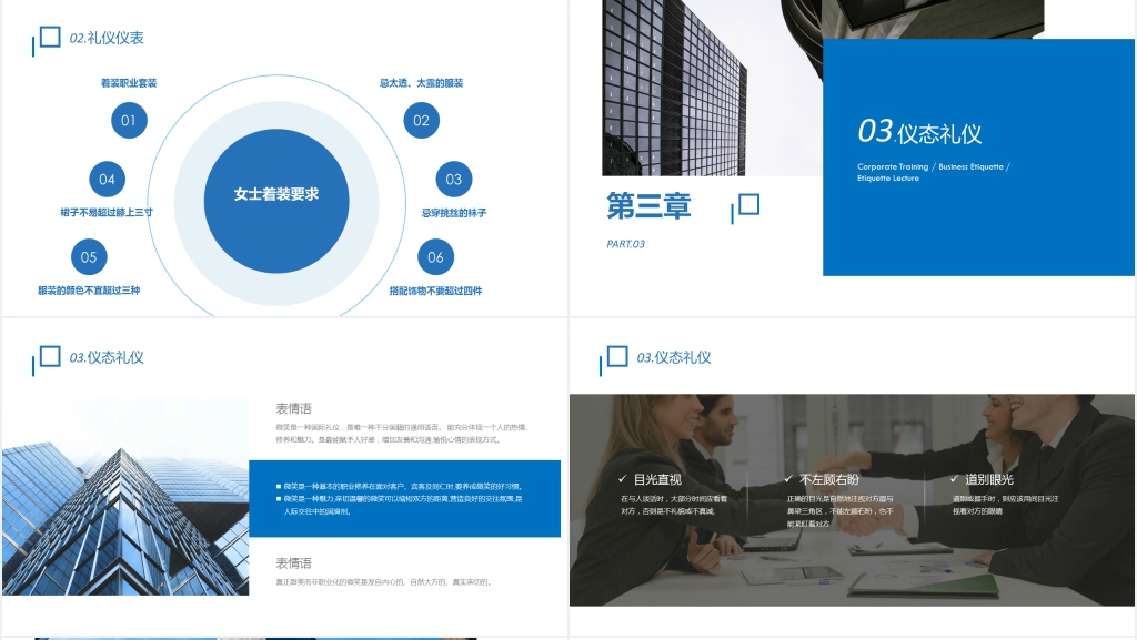职业化形象与商务礼仪培训PPT课件