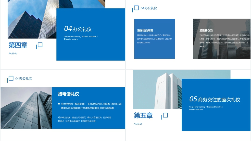 职业化形象与商务礼仪培训PPT课件