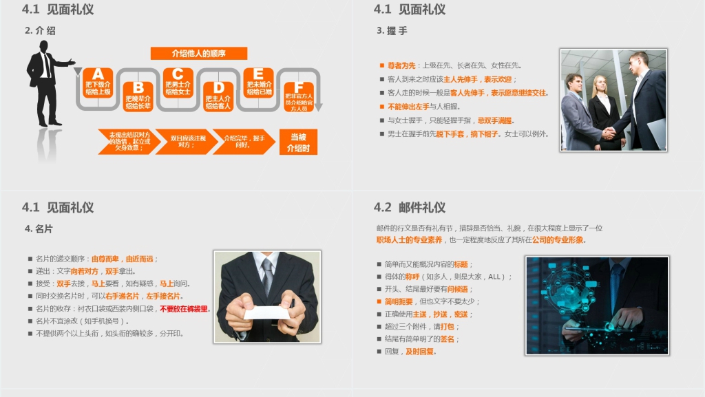 职场基本商务礼仪常识内容PPT课件 职场基本商务礼仪常识内容PPT课件