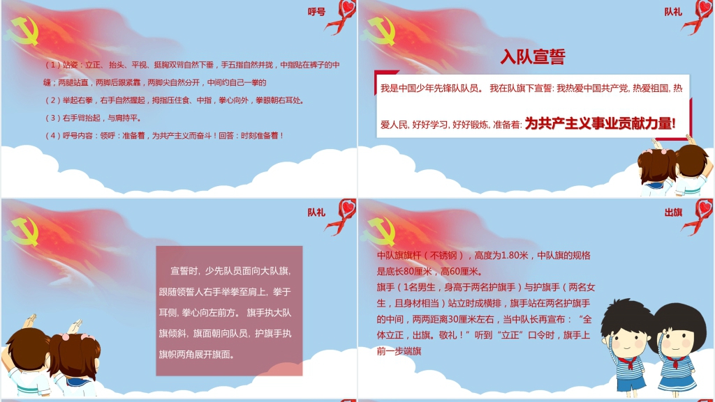 加强少先队员基本礼仪教育PPT课件 加强少先队员基本礼仪教育PPT课件