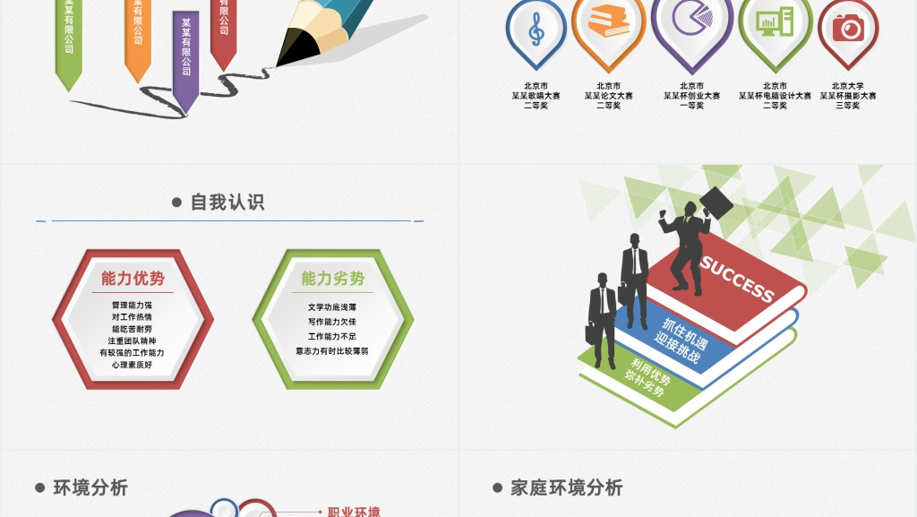 大学平面设计专业职业生涯规划PPT模板 大学平面设计专业职业生涯规划PPT模板