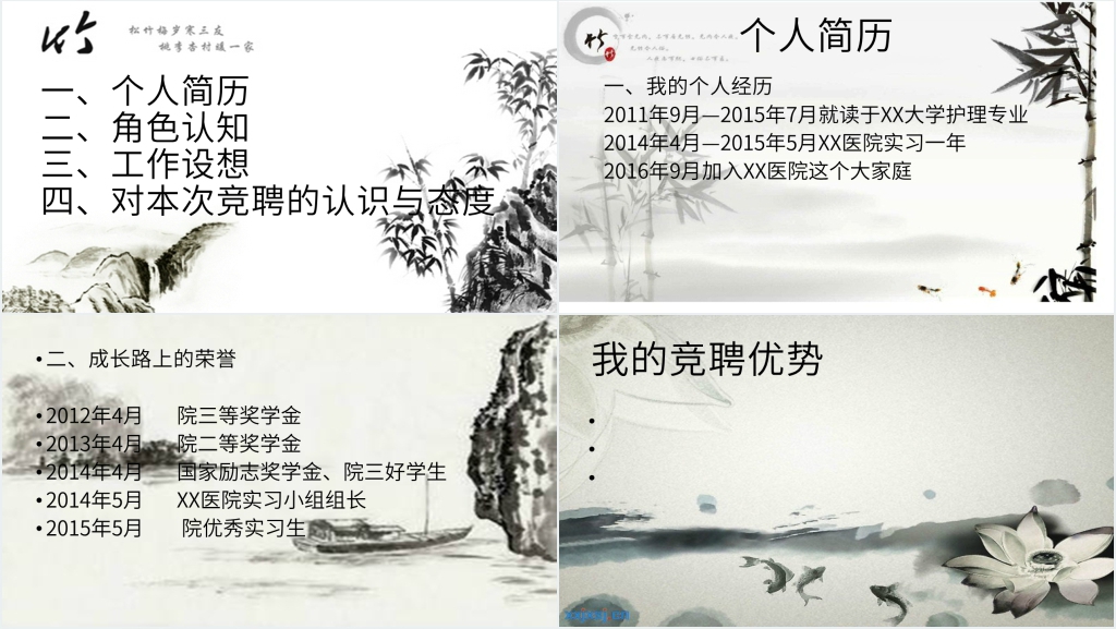 竞聘中医护士长演讲PPT范文 竞聘中医护士长演讲PPT范文