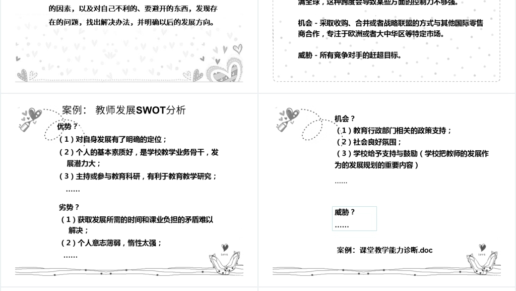 中小学教师职业生涯规划书PPT范文