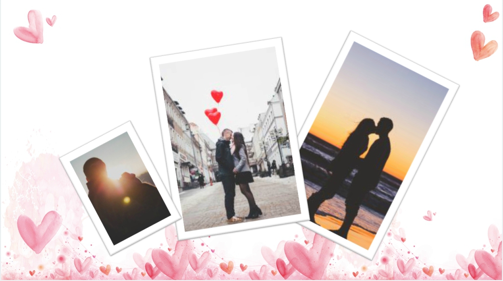 七夕表白背景图浪漫爱情PPT模板