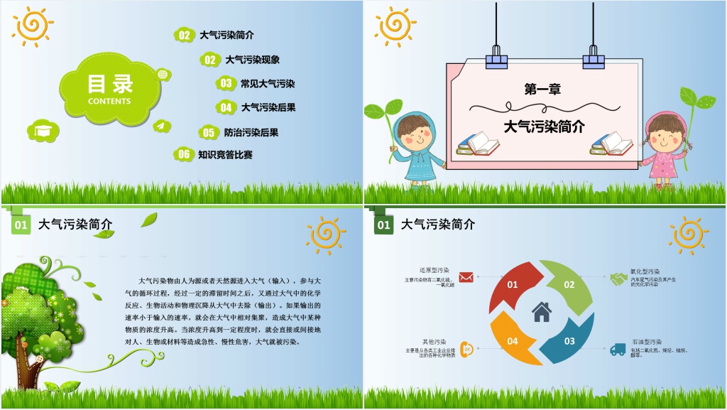 防治大气污染从我做起PPT课件 防治大气污染从我做起PPT课件