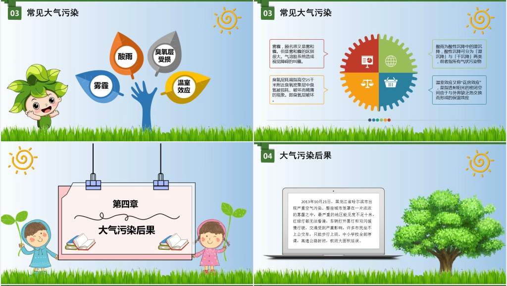 防治大气污染从我做起PPT课件 防治大气污染从我做起PPT课件