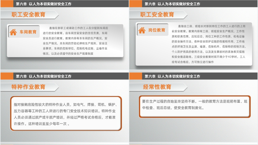 生产线人员三级安全教育培训PPT模板 生产线人员三级安全教育培训PPT模板