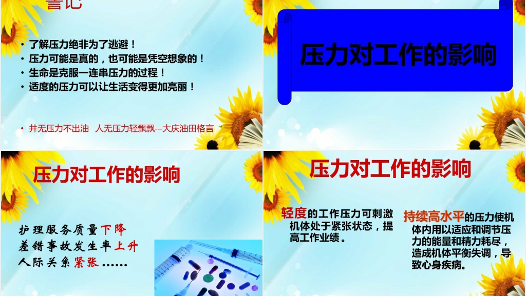 规培医师护理人员压力与情绪管理PPT课件 规培医师护理人员压力与情绪管理PPT课件