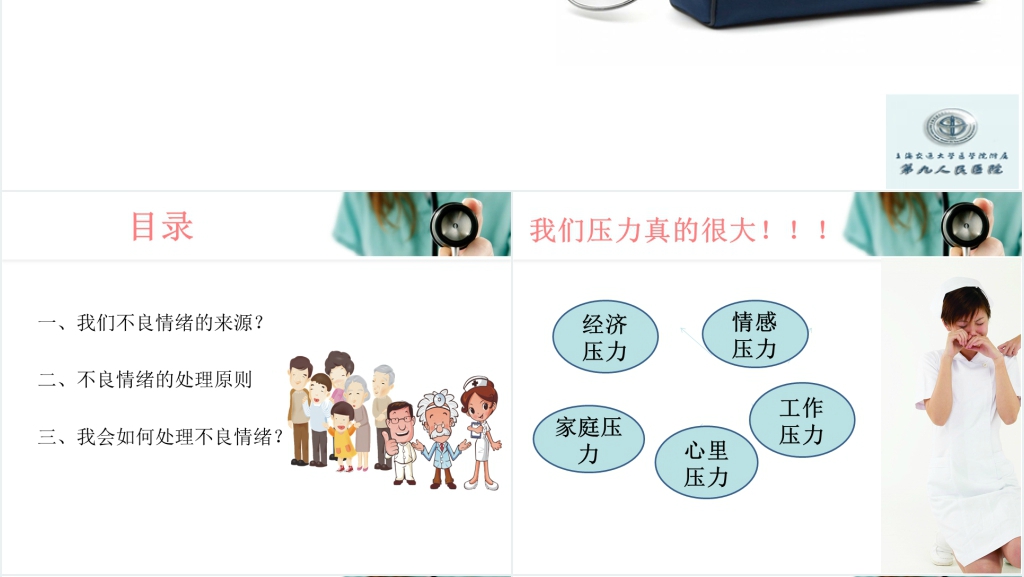 口腔外科护士情绪管理PPT课件