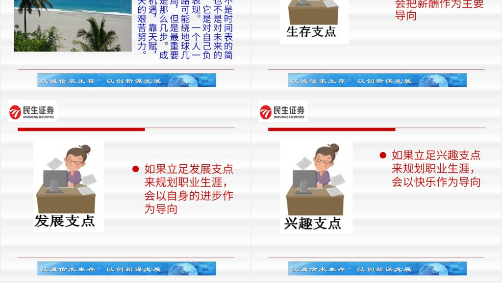 证券经纪人职业生涯规划PPT模板 证券经纪人职业生涯规划PPT模板