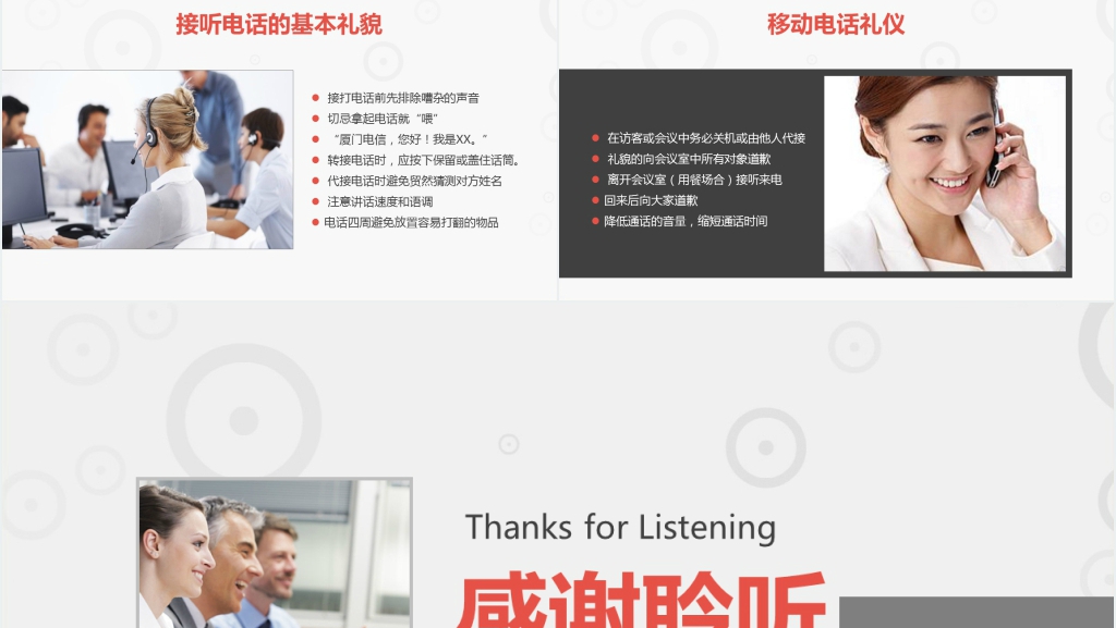 职场商务礼仪示范讲座主题PPT课件