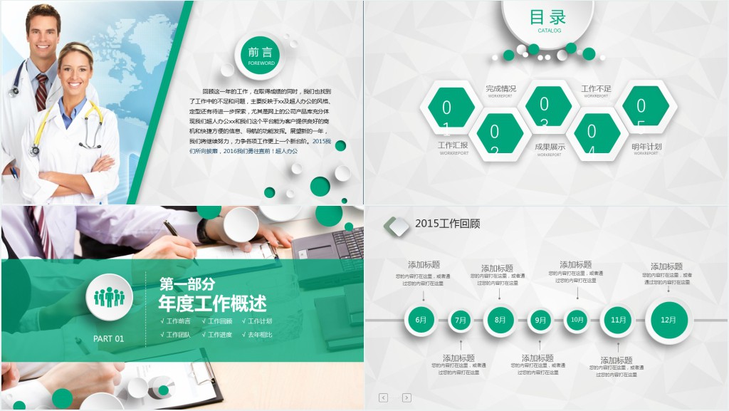 微粒体医药行业工作报告PPT模板 微粒体医药行业工作报告PPT模板