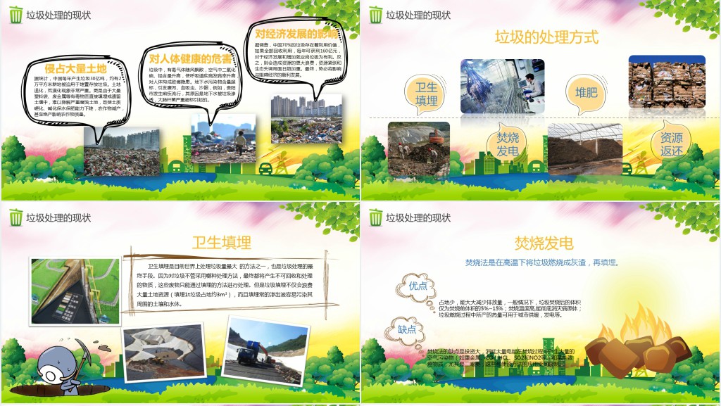 教小学生垃圾分类回收主题班会PPT 教小学生垃圾分类回收主题班会PPT
