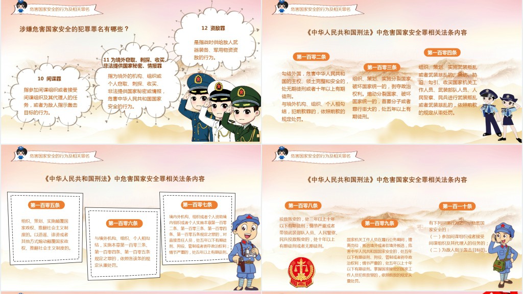 高中学生国家安全教育PPT 高中学生国家安全教育PPT