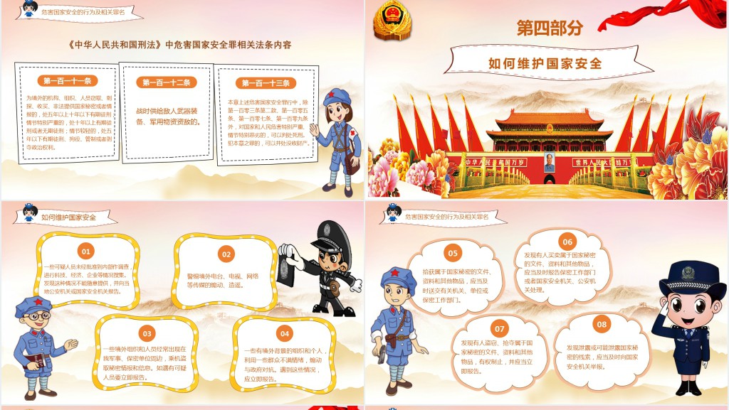 高中学生国家安全教育PPT 高中学生国家安全教育PPT