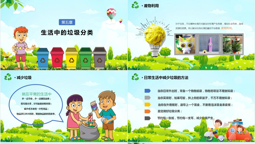 小学生城市垃圾分类主题班会PPT课件 小学生城市垃圾分类主题班会PPT课件