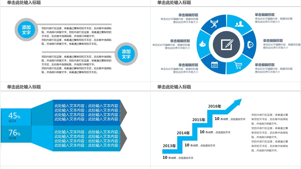 医疗行业新技术年终汇报PPT模板 医疗行业新技术年终汇报PPT模板