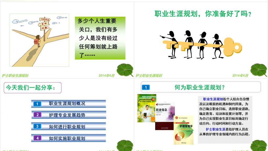 外科护士职业生涯规划PPT成品 外科护士职业生涯规划PPT成品