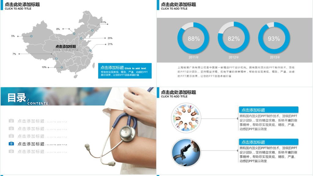 临床医学教学汇报PPT动态模板 临床医学教学汇报PPT动态模板