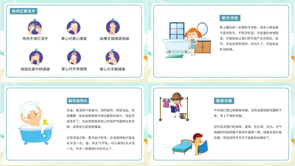 小学生讲究卫生主题班会PPT课件 小学生讲究卫生主题班会PPT课件