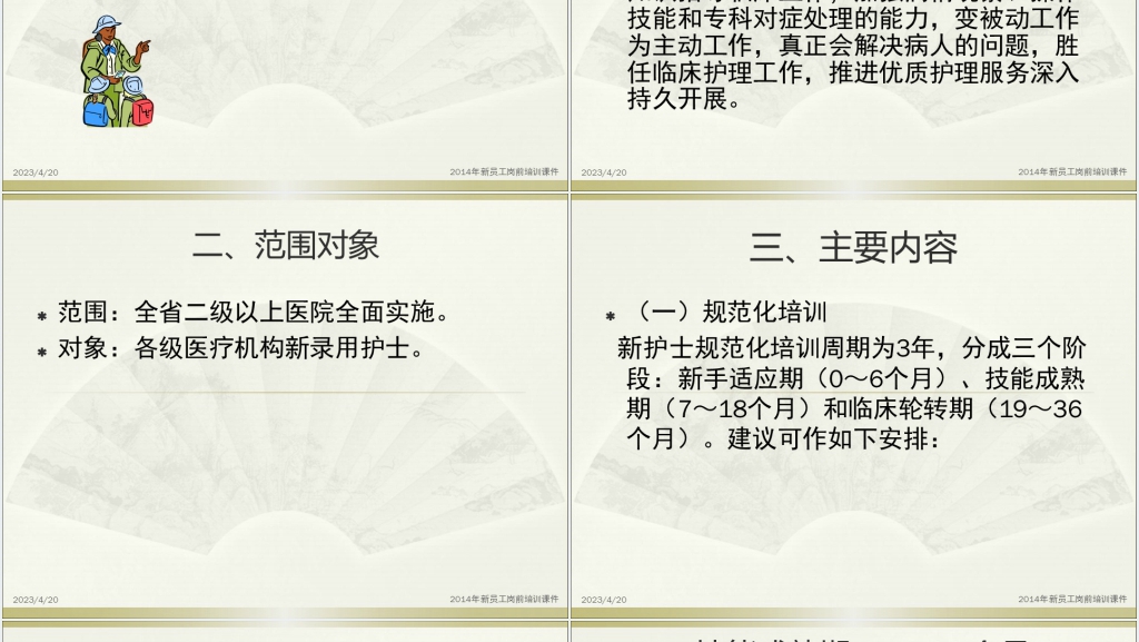 中医药护士职业生涯规划培PPT成品 中医药护士职业生涯规划培PPT成品