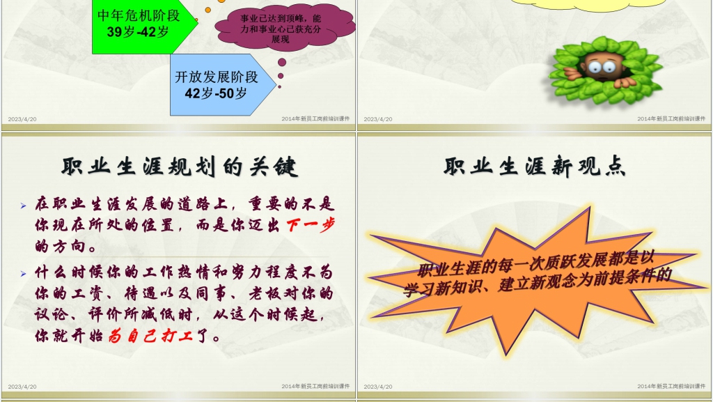 中医药护士职业生涯规划培PPT成品 中医药护士职业生涯规划培PPT成品
