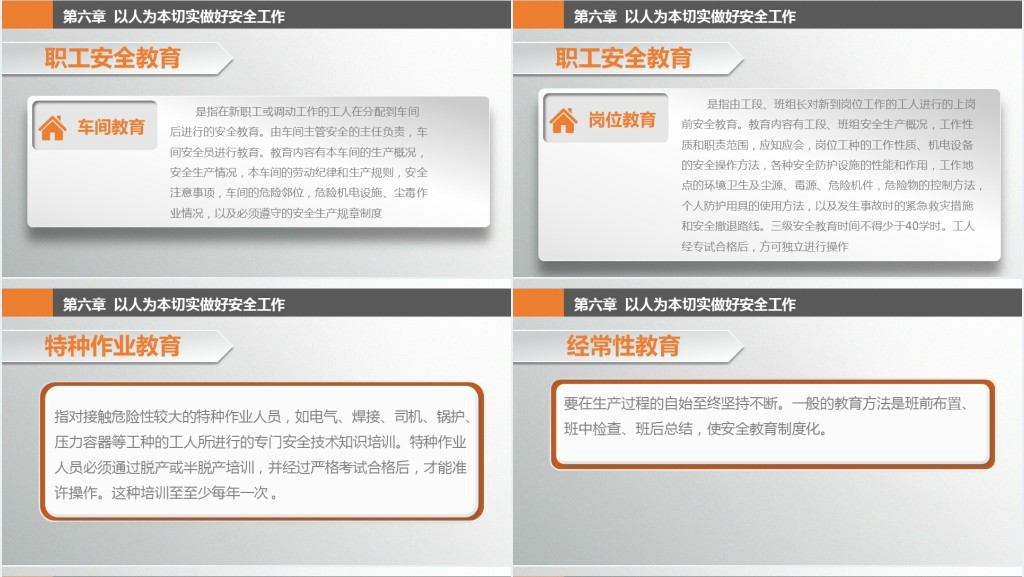 公司级三级安全教育培训PPT