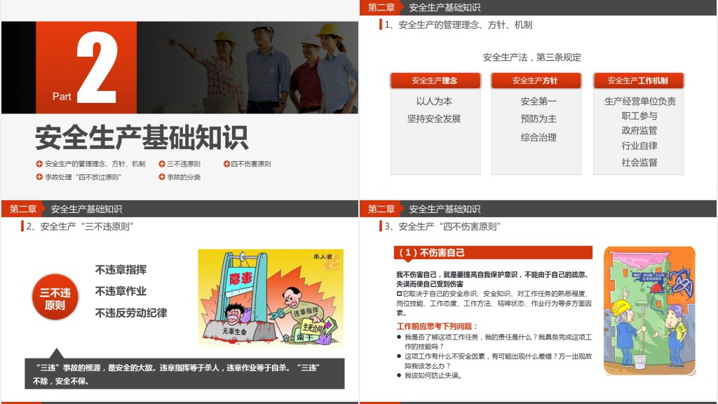 施工管理单位员工安全教育培训PPT课件 施工管理单位员工安全教育培训PPT课件