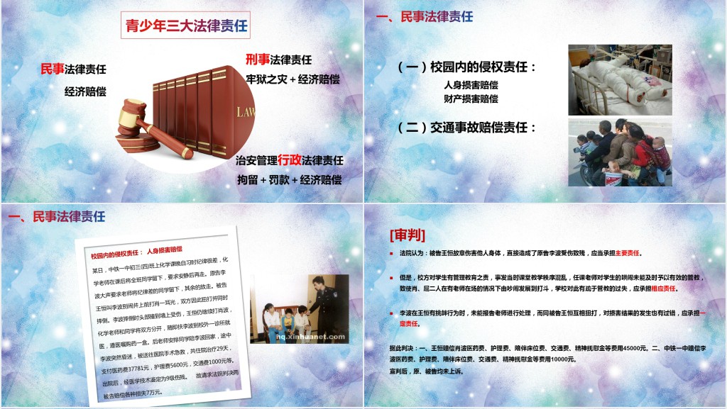 青少年普法知识宣传教育PPT课件 青少年普法知识宣传教育PPT课件