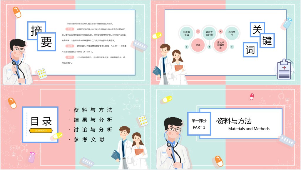 优秀医学大学生论文答辩PPT范文 优秀医学大学生论文答辩PPT范文