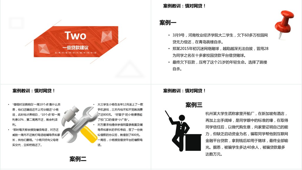 大学生拒绝校园网贷PPT课件 大学生拒绝校园网贷PPT课件