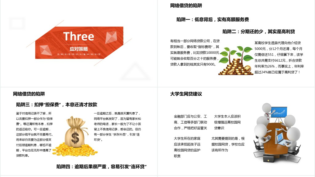 大学生拒绝校园网贷PPT课件 大学生拒绝校园网贷PPT课件