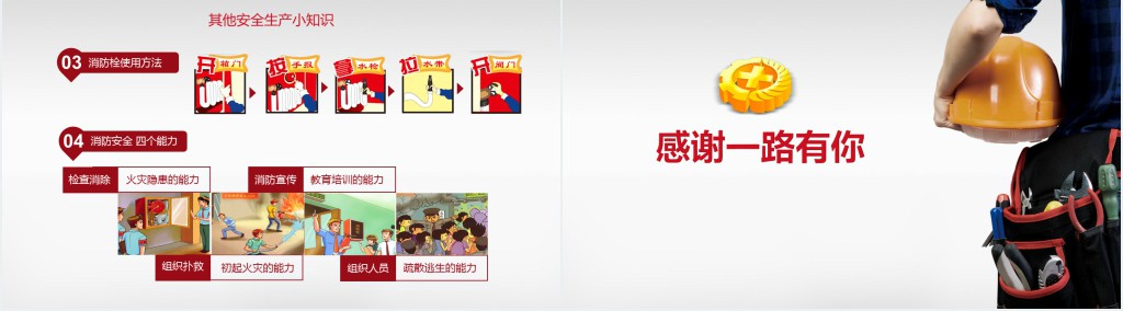 工地安全生产月教育宣传PPT模板 工地安全生产月教育宣传PPT模板