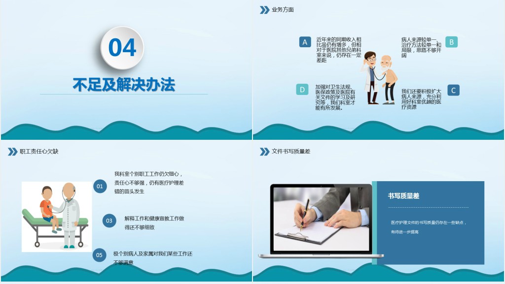 医院科室主任述职报告PPT范文 医院科室主任述职报告PPT范文