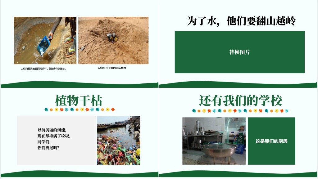 小学生节约用水主题班会PPT课件 小学生节约用水主题班会PPT课件