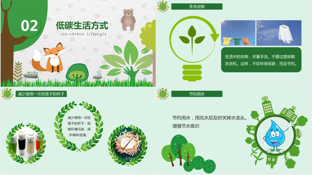 倡导绿色环保主题班会PPT课件 倡导绿色环保主题班会PPT课件
