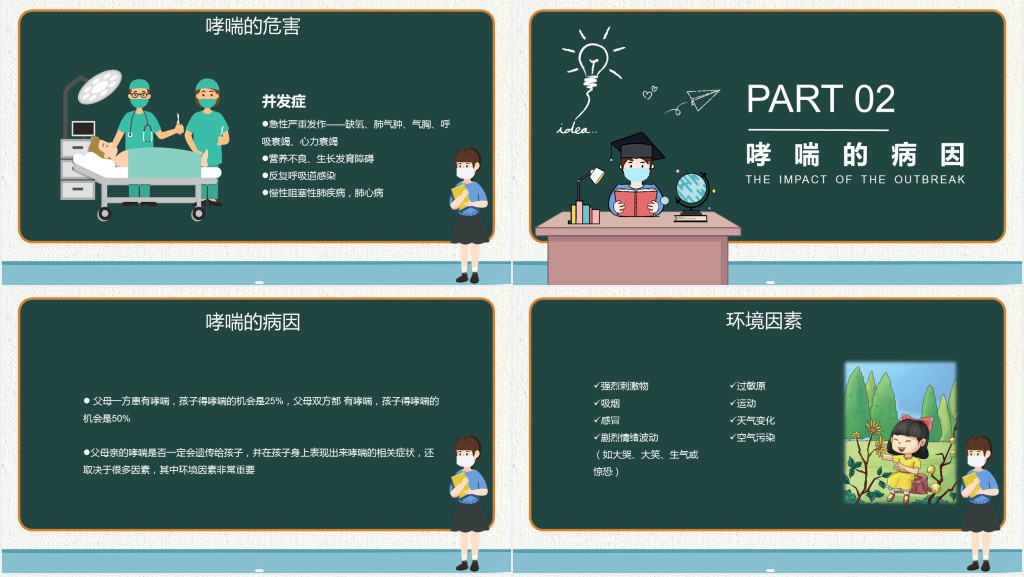 小儿支气管哮喘健康教育PPT课件 小儿支气管哮喘健康教育PPT课件