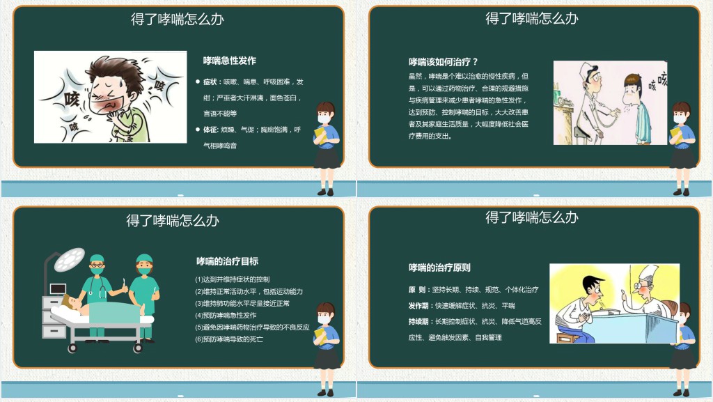 小儿支气管哮喘健康教育PPT课件 小儿支气管哮喘健康教育PPT课件
