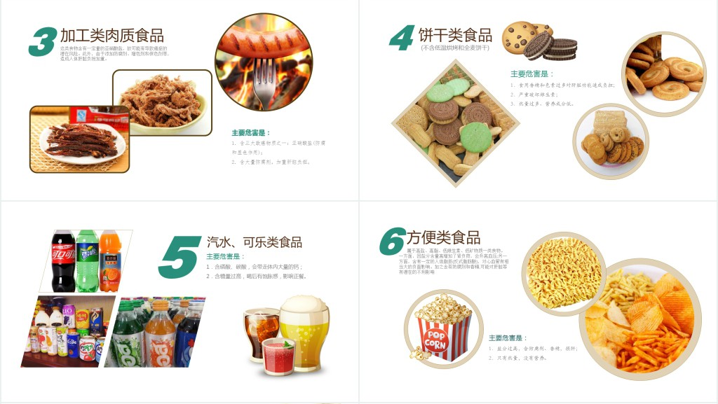 卡通风中小学生食品安全教育PPT课件 卡通风中小学生食品安全教育PPT课件