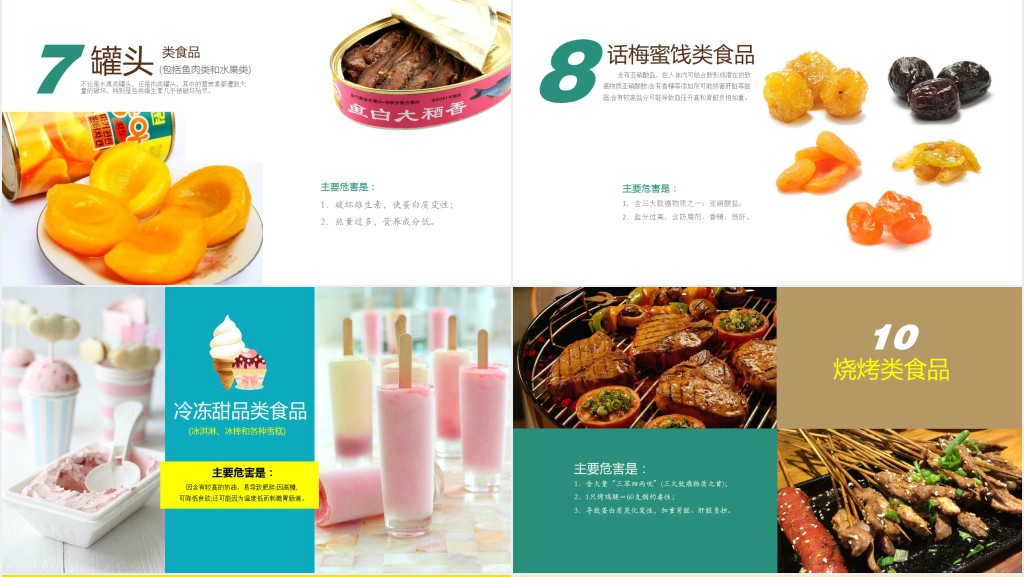 卡通风中小学生食品安全教育PPT课件 卡通风中小学生食品安全教育PPT课件