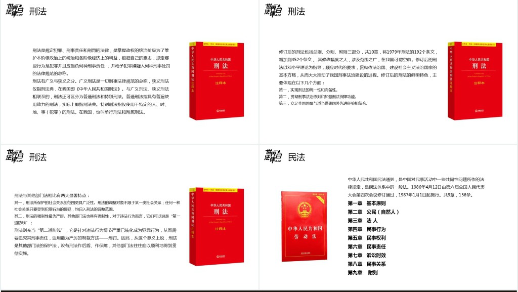 世界法律日知识讲座PPT 世界法律日知识讲座PPT