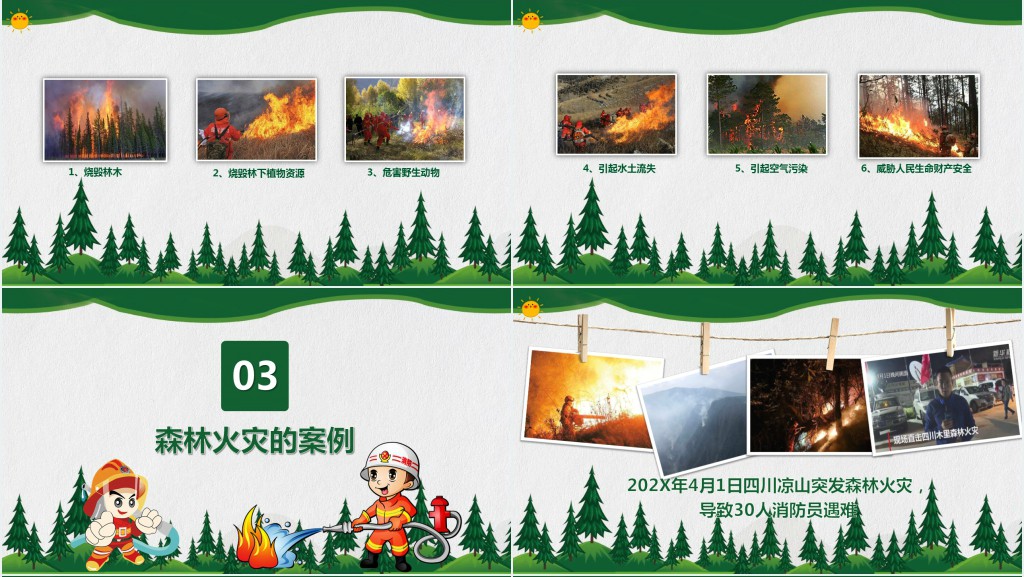 森林防火安全知识宣传PPT课件 森林防火安全知识宣传PPT课件