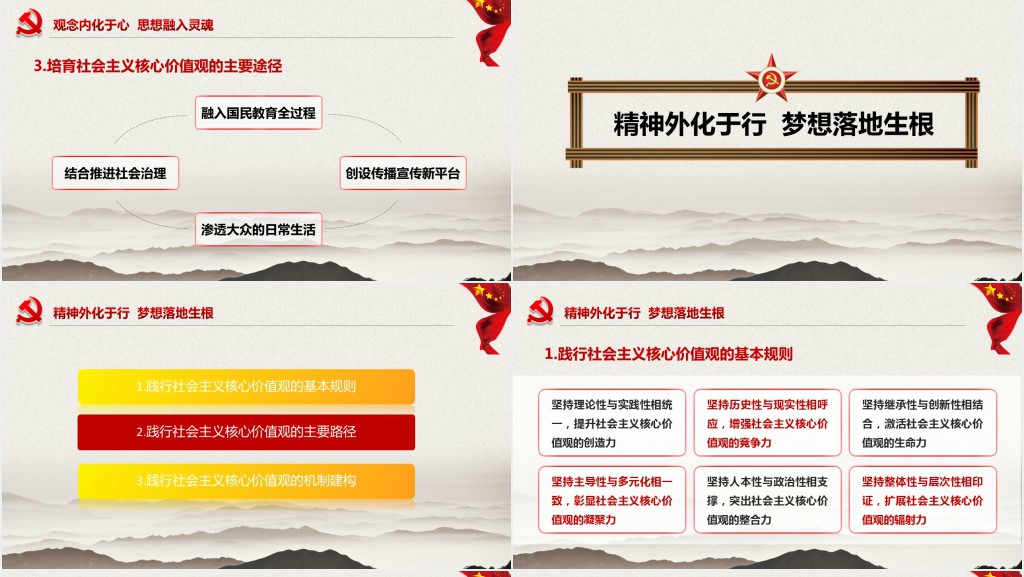 践行社会主义核心价值观PPT课件 践行社会主义核心价值观PPT课件