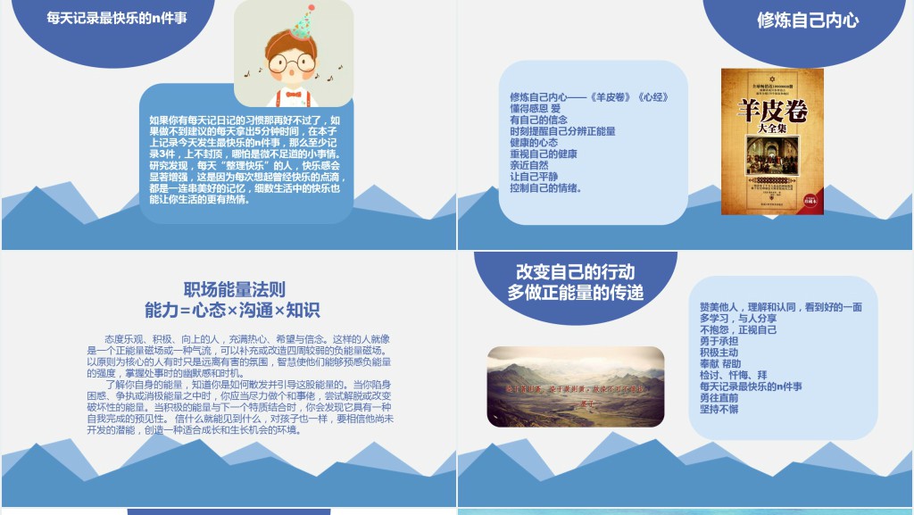 企业员工正能量培训PPT课件 企业员工正能量培训PPT课件