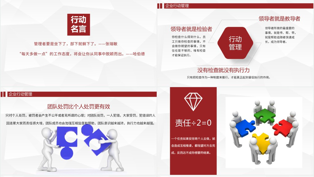 公司管理者行动计划PPT课件 公司管理者行动计划PPT课件