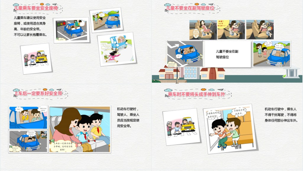 小学生安全出行知识PPT课件 小学生安全出行知识PPT课件