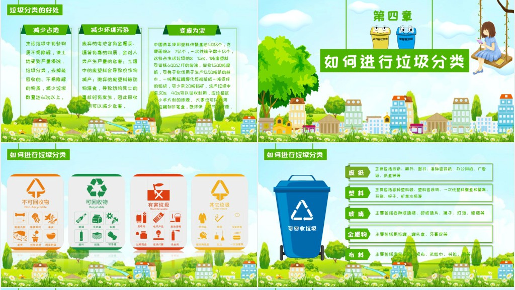保护环境垃圾分类从我做起PPT课件 保护环境垃圾分类从我做起PPT课件